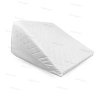 Orthopedic Wedge Pillow Support Cushion for Ultimate leg rest, hip pain relief & cozy anti snore pillows for sleep apnea Back support pillow for shoulder, back pain relief & GERD (55cm X 55cm X 20cm)