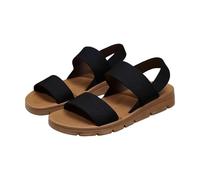 Orthopedic Wedge Sandals for Women Comfortable Slip on Walking Sandals Ladies Casual Paste Flat Roman Shoes Summer Fashion Ladies Sandal Size 5