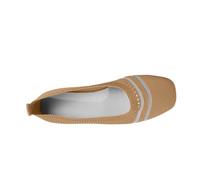 Orthopedic Women's Loafers & Moccasins Comfy Flat Ladies Moccasin Slippers,Managing Long Motorway Trips and Pub Dining Breathable Canvas Blend Casual Shoes Supply Thick Memory Foam Cushions Khaki