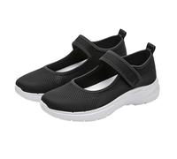 Orthopedic Women's Loafers & Moccasins Comfy Flat Womens Moccasin Shoes,Tackle Busy Work Days Wearing Lightweight Canvas Blend Loafer Shoes Delivering Reliable Grip for Wet Pavement Walking Black