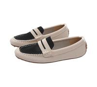 Orthopedic Women's Loafers & Moccasins Comfy Flat Womens Moccasin Slippers Breathable Microfibre Slip On Shoes Engineered with Memory Foam Insoles to Support Daily Dog Walking and Supermarket Runs