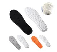 orthopulse Ultra-Soft Running Insoles 4D Arch Support Acupressure Insoles - Shock-Absorbing, Breathable Sports Replacement Insoles for Comfort & Pain Relief