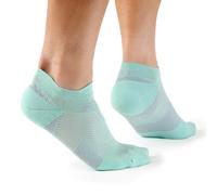 OrthoSleeve FS4 Plantar Fasciitis Socks for Men/Women, 1 Pair, Mint Medium | No Show Compression Foot Sleeves With Seamless Moisture-Wicking Fabric & Comfortable Support Around the Foot, Heel and Arch