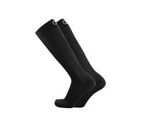 OrthoSleeve Medical Grade Compression Socks for Men & Women 15-20 mmHg (Black, Large)
