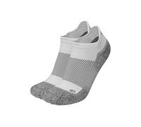 OrthoSleeve WC4 Wellness Care Socks, Light Gradient Compression, Soft, Moisture Wicking, No Show Socks, L, White