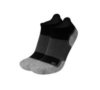 OrthoSleeve WC4 Wellness Care Socks, Light Gradient Compression, Soft, Moisture Wicking, No Show Socks, M, Black. Improves circulation and helps with sensitive feet, edema and swelling.