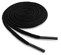 OrthoStep Round Dress Thin Black 30 Inch Shoelaces 2 Pair Pack