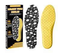 Orthostride Memory Foam Insoles for Men Women, Cushioned Inserts with All Day Comfort, Shock Absorption, Anti-Fatigue Shoe Insole for Running Walking, Hiking, Working-G