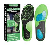 Orthostride Work Comfort Orthotic Insoles,Effective Anti-Fatigue Shoe Inserts,Provide Long-Lasting Shock Absorption with Gel,Relieve Everyday Foot Pain for Men and Women-XS