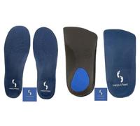 Orthotic Insoles Breathable for Plantar Fasciitis Foot Back Leg Pain 3/4 Length (Large F/L (9-10.5UK))