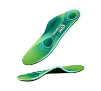 Orthotic Insoles for Flat Feet, QBK Arch Support Inserts, Relieve Plantar Fasciitis, Metatarsalgia, Achilles Tendonitis, Heel Spurs, Size XL