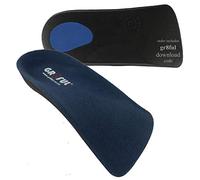 Orthotic Insoles for Plantar Fasciitis & Achilles Tendonitis | Arch Support for Flat Feet & Over-Pronation | Shock Absorbing Shoe Inserts for Men & Women | 1 Pair | 3/4 Length M (Pack of 5)