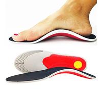 Orthotic Insoles for Women, Arch Support Insoles for Men, Plantar Fasciitis Arch Support Shoe Boot Flat Feet Inserts, Orthotic Feet Heel Pain Shock Absorption Comfortable Insoles (Small EU 35-40)