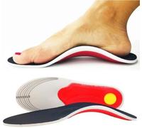 Orthotic Insoles for Women, Plantar Fasciitis Arch Support Shoe Boot Flat Feet Inserts, Shock Absorption Comfortable Orthopedic Insoles Relieve Flat Feet Heel Pain for Men (Large(40-46))