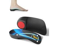 Orthotic Insoles QBK Flat Feet Insoles with 3/4 High Arch Support Design Comfort EVA Shoe Inserts Suitable for Plantar Fasciitis Overpronation and Ankle Pain Relief, S