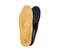 Orthotic leather insoles for flat feet Kaps Relax, 41 EUR / 7 UK / Men, Beige