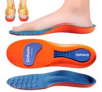 Orthotic Shoe Insoles, Plantar Fasciitis Insoles, Heavy Duty Support Pain Relief Orthotics - 220+ lbs High Arch Support Insoles for Men Women, Flat Feet Orthotic Insert, Absorb Shock with Every Step