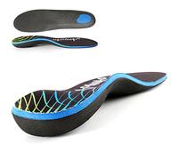 Orthotics for Plantar Fasciitis Insoles for Men,Flat Foot High Arch Support Insoles for Women Athletic Cushions Shoe Inserts Pain Relief, Black, Men 4-4.5 | Women 6-6.5