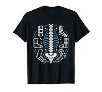 Orthotist Funny Skeleton Wearing AFO Brace Orthotics T-Shirt