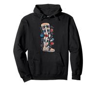 Orthotist Vintage Retro Orthotics Prosthetics Department Pullover Hoodie