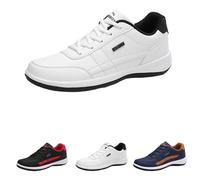 OrthoX Unisex Outdoor Sneakers, Breathable Casual Orthopedic Shoes, Ergonomic Pain-Relieving Comfort Trainers, Board Shoes (Weiß,44)
