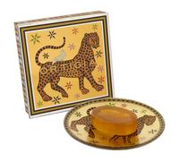 Ortigia Sicilia Ambra Nera Soap & Glass Plate