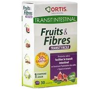 Ortis Fruit and Fiber 30 Tablets