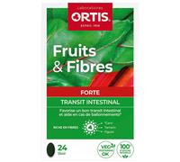 Ortis Fruits & Fibers Forte Intestinal Transit 24 Tablets