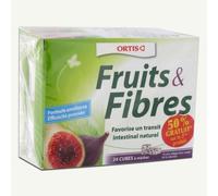 Ortis Fruits & Fibres Squares to Chew 2 x 24 Squares