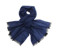 Ortisei Cashmere Scarf - male - ROSI - Winter Scarves - Blue - ONE SIZE - Accessories ONE SIZE