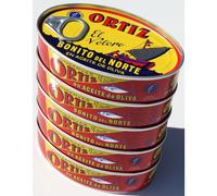 Ortiz White Tuna in Olive Oil 112 gr. (Pack of 5)