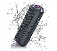 Ortizan 24W Portable Bluetooth Speaker with Voice Assistant, 30 Hours Playtime Rechargeable Speakers Wireless Bluetooth, IPX7 Waterproof Speaker with TWS Wireless Pairing, Aux-in, TF/SD Card Slot