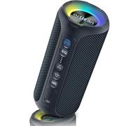 Ortizan 40W Bluetooth Speaker X8Pro with Voice Assistant, 30H Playtime Rechargeable Portable Speakers Wireless Bluetooth 5.3 with Led Light, Loud Volume & Enhanced Bass, IPX7 Waterproof, 3 EQ Modes