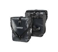 Ortlieb - 2 x 12.5L bike briefcases for front and rear wheels - Sport-Roller QL2.1 25L Asphalt/Black - Yellow Yellow one size