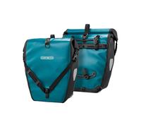 Ortlieb - 2 x 20L rear wheel briefcases - Back-Roller Classic QL2.1 40L Petrol/Black - Blue Blue one size