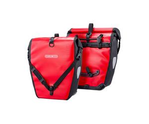 Ortlieb - 2 x 20L rear wheel briefcases - Back-Roller Classic QL2.1 40L Red/Black Red one size