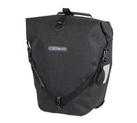 Ortlieb Back-Roller High Visibility Bicycle Bag Unisex, Black Reflective, Long