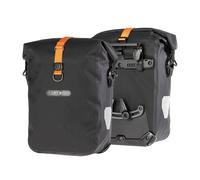ORTLIEB | Gravel Pack Panniers Pair | Bikepacking Front Panniers | Black Matt 29L