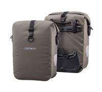 ORTLIEB | Gravel Pack Panniers Pair | Bikepacking Front Panniers | Dark Sand 29L