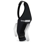 Ortocanis - Knee Immobilizer for Dogs - Left Leg Knee Brace - Injuries, Ligament Tears, Patellar Luxation, and Postoperative - With Side Splints - Made of Special Neoprene - Size: L de 33 a 36 cm