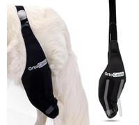 Ortocanis - Knee Immobilizer for Dogs - Left Leg Knee Brace - Injuries, Ligament Tears, Patellar Luxation, and Postoperative - With Side Splints - Made of Special Neoprene - Size: M de 30 a 32 cm