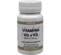 Ortocel Nutri-Therapy Nutri-Therapy Vitamin D3+K2 90 Tablets
