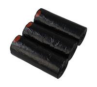 Ortodayes 10L Small Drawstring Bin Bags, Black Trash Bags, 108 Bags