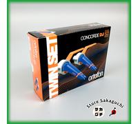 ortofon Concorde MKII DJ Twin Set Integrated Headshell Spherical Stylus w/ Case