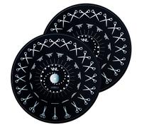 Ortofon OSMK2VNL - VNL Slipmats (Pair) (Black)