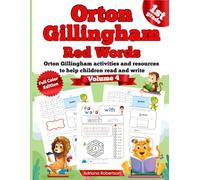 Orton Gillingham Red Words. Orton Gillingham activities and resources to help children read and write. Volume 4. Grade 1. Full Color Edition.