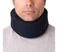 Ortones | Soft Cervical Collar with Removable Sleeve | Neck Support | Pain and Pressure Relief in the Vertebral Spine | One Size | Blue