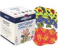 Ortopad Elite Boys Eye Patches - Patterns with Glitter Accents, Regular Size (50 Per Box) by Pietrasanta Pharma S.p.A.