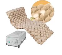 OrtoPrime Alternating Pressure Mattress with Quiet Pump - 130 Air Cells Anti-Decubitus Air Mattress - Anti-Bedsore Air Mattress with Compressor - Pressure Relief Mattress 200x90x7cm