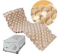 OrtoPrime Queen Alternating Air Pressure Mattress 200x90x7cm - Cream, Anti-Decubitus, Pressure Ulcer Prevention Mattress with Silence Comfort Compressor
